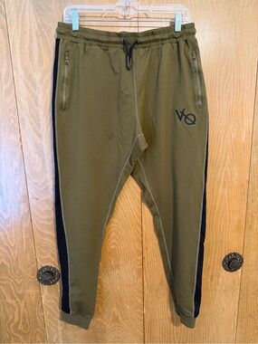 VANQUISH Fitness London VQ Eclipse Strike Tapered Jogger Olive Men's